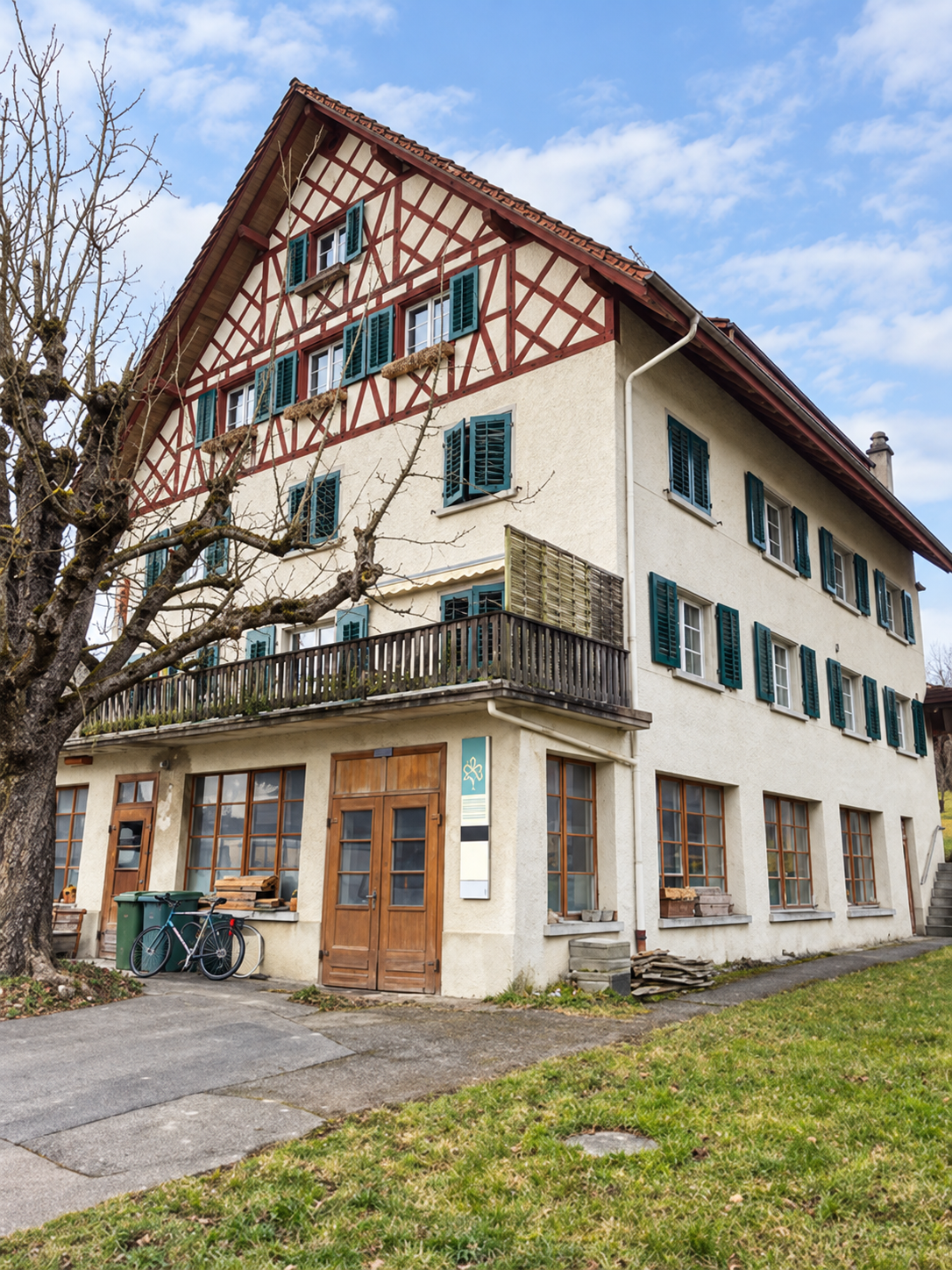 Fachwerkhaus mit dem Studio Henggart